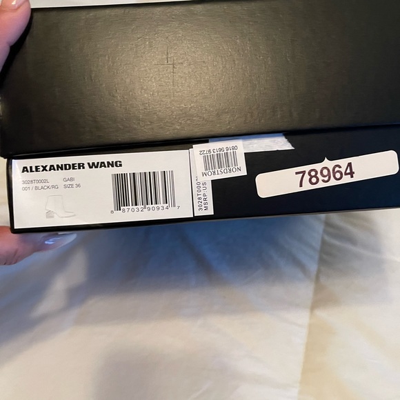 Authentic like new wang booties - Picture 4 of 5